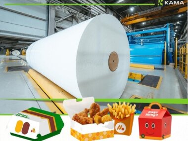 Упаковка продукции «Вкусно – и точка» теперь производится из картонов «КАМА»