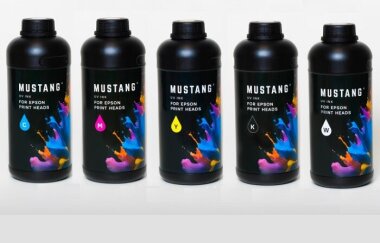 УФ-чернила Mustang UV EP разработаны для печатающих головок Epson