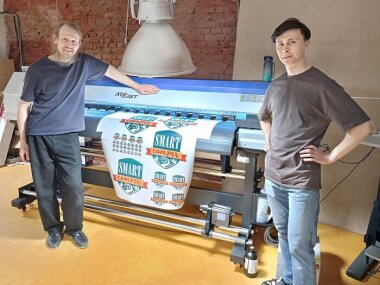 «КОВЧЕГ» запустила УФ-принтер ARK-JET UV 1802 в типографии «Идея Принт»