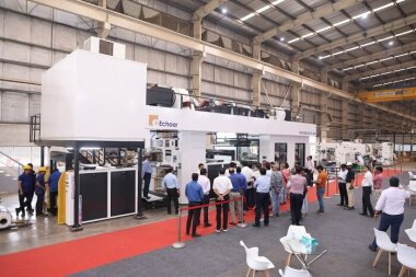 Echaar Equipments представила обновленную флексомашину Flexodelight HL 400 CI