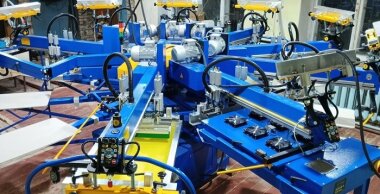 Трафаретный печатный станок Printex Hurricane установлен в РПК «НИКНЕЙМ»