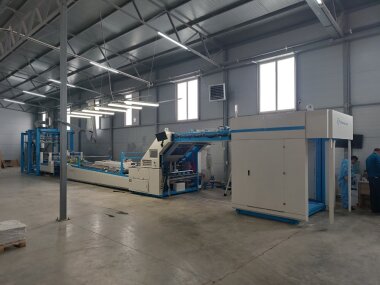 Кашировальная машина GFS-1500 установлена в типографии «АртМастер»