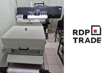 Комплекс для DTF печати Linko установлен в ЭЦ «Атлетика»