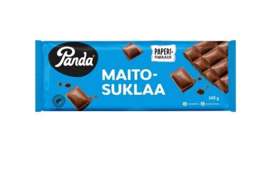 UPM и Orkla Suomi запустили бумажную упаковку для шоколада Panda Milk