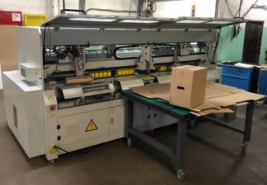 Машина для производства коробок AOPACK установлена в «Гофромире»