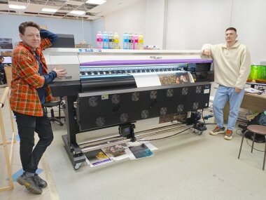 «КОВЧЕГ» запустила ARK-JET SOL 1804 на производстве портретов «Динго Арт» в Казани