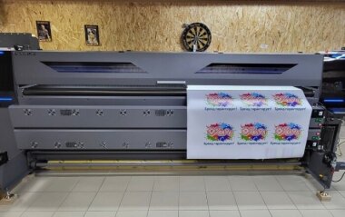 Широкоформатный принтер Gongzheng ThunderJet установлен в РПК «Лига-Принт»