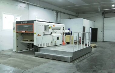 Высекальный пресс Century Hand Angel установлен на «Болотнинской гофротаре»