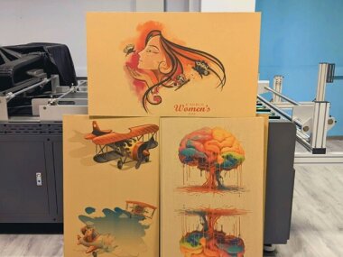 ГК «РУССКОМ» установила принтер G!Digital SC600 mini для печати по гофрокартону в типографии «МаркетПринт» 