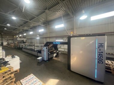 Кашировальная линия HL-1450G заработала в «Астролоне»