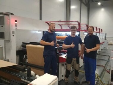 «Терра Принт» установила флексомашины Donghang 