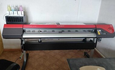 Рулонный принтер Roland VersaEXPRESS RF-640 установлен в АО «Сибнефтемаш»