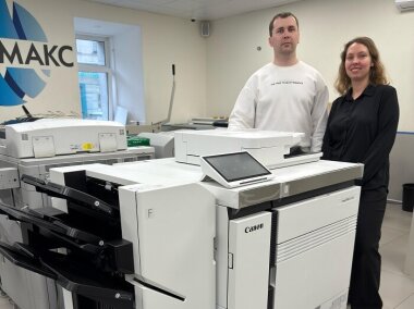«НИССА ЦЕНТРУМ» установила ЦПМ Canon imagePRESS V700 в «Копимаксе»