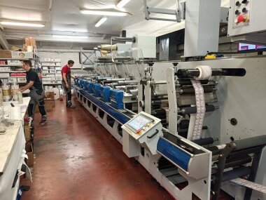 Флексомашина Weigang установлена в типографии «Флекс-А»