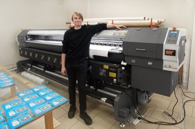 «КОВЧЕГ» запустила трехметровый ARK-JET SOL 3202 в «Рекламной службе спасения»