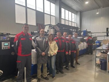 Вторая флексомашина Label Source YTP-F6 установлена в типографии «МБМ-ГРУПП» (Подольск)