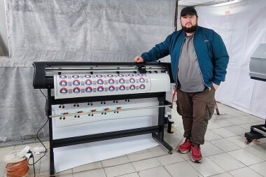 «КОВЧЕГ» установила УФ-принтер ARK-JET UV 1802 и плоттер ARK-CUT GH1350 в РПК «Градиент»