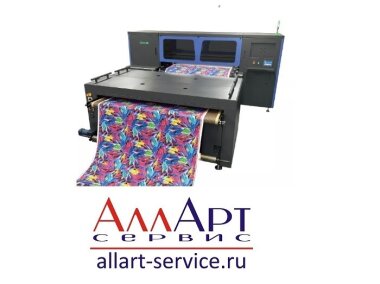 Текстильный принтер Keundo SQ-1816EP установлен в демозале «Алларт Сервис»