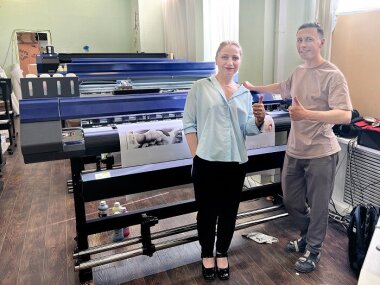 «Ковчег» установила ARK-JET SOL 1601 для бренда WSk