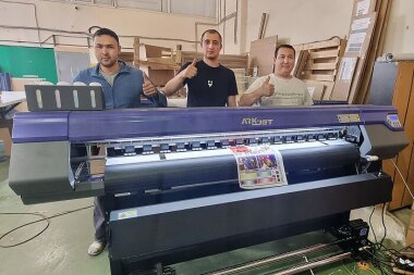 «КОВЧЕГ» установила второй принтер ARK-JET SOL 1600 в московской РПК «Энигма»