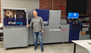 Комплекс MGI для цифрового облагораживания полиграфической продукции дооснащён в типографии «Помидор» (Санкт-Петербург)