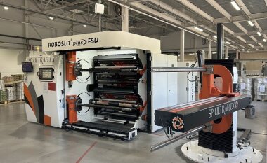 В «Полиграфоформление-ФЛЕКСО» запущена новая бобинорезка