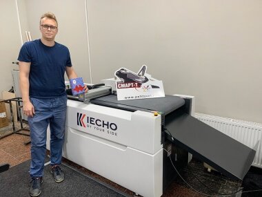 «Смарт-Т» установила планшетный плоттер iECHO PK в типографии «Полицвет» (Москва)