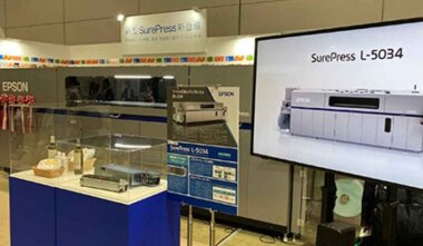 Epson продемонстрирует этикеточную ЦПМ SurePress L-5034 на выставке Labelexpo Europe 2025