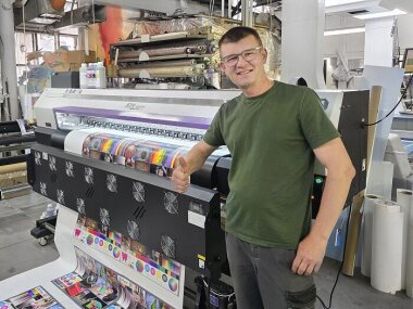 «КОВЧЕГ» дополнила печатный парк РПК «Бликфанг» принтером ARK-JET SOL 1804