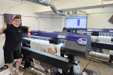 «КОВЧЕГ» установила третий принтер ARK-JET SOL 1602 в РПК «АвроРА»