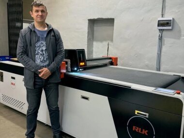 Режущий плоттер RUK MKС 1209L установлен в типографии «ГраниАрт»