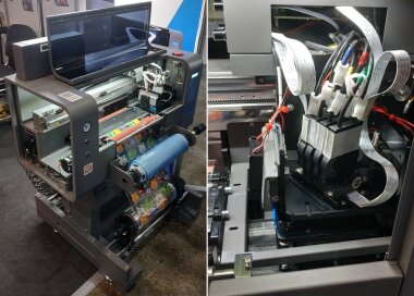 UV DTF принтер Nakleyka установлен в алматинской Baspakhana DP