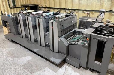 Офсетная печатная машина RMGT из европейского демозала установлена в типографии «Константа»