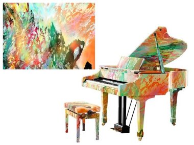 Рояльную графику в дизайне Paralym Art представят на выставке в Японии