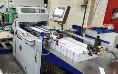 Фальцевальная машина AOQI установлена в типографии «Форвард»