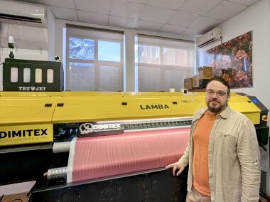 DIMITEX отпечатала 4 млн м кв. на принтере TRUJET M8 за 18 месяцев
