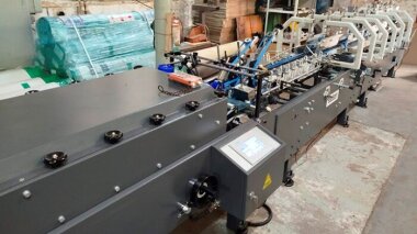 Фальцесклейка GALAXY FoldLINE-600 для микрогофрокартона заработала в Минске