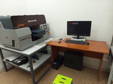 УФ-принтер Sprinter DPP A3 Ultra установлен в Indesign Studio