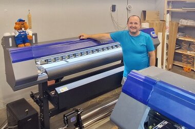 Четвертый ARK-JET SOL 1602 установлен инженером «КОВЧЕГА» в «Галерея Декор»  