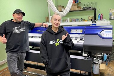 «КОВЧЕГ» установила принтер ARK-JET SOL 1602 в РПК «Акцент» из Мурманска