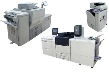 Ricoh PRO C5310S, Xerox Versant 180, Riso Comcolor FW5230
