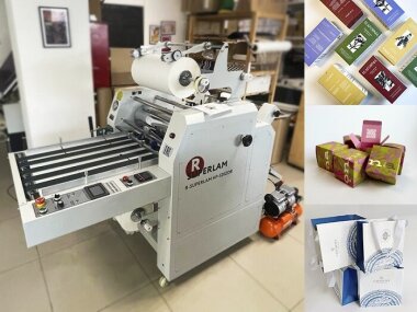 Рулонный ламинатор R-SuperLam HP-520ZDR установлен в типографии «Культура Печати»