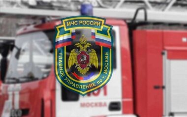 В столичном здании с издательско-полиграфическими организациями произошел пожар