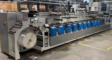 Флексомашина UV Graphic Ultraflex UFO 370 UV установлена в типографии «Тэйплайн Принт»