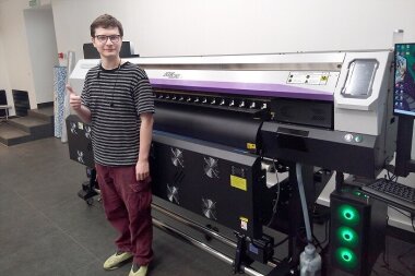 «КОВЧЕГ» запустила экосольвентный принтер ARK-JET SOL 1804 на рекламном производстве «Интек»  