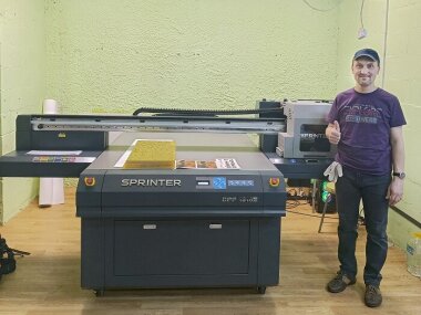 «Смарт-Т» установила УФ-принтер Sprinter DPP 1316E в поволжской РПК «Айвенго»