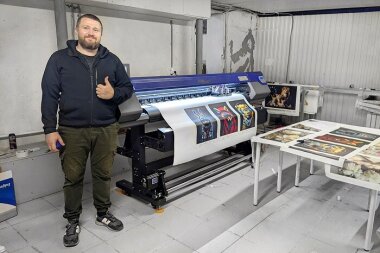 «КОВЧЕГ» запустила второй ARK-JET SOL 1602 в студии печати на холсте из Стерлитамака
