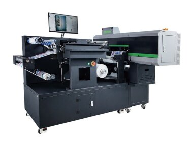 УФ-принтер Ainkjet AJ-330E UV предназначен для промышленной печати этикетки