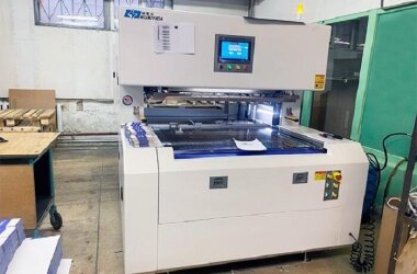 Машина для разделения заготовок Kuaiyida установлена в АО «Тюменский дом печати»