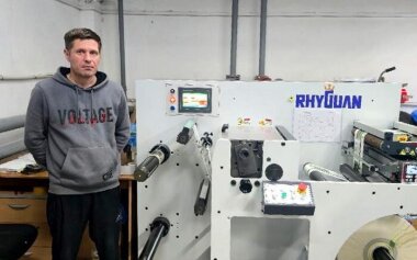 Второе устройство для перемотки и продольной резки Rhyguan установлено в типографии «Кюко-Тамп»